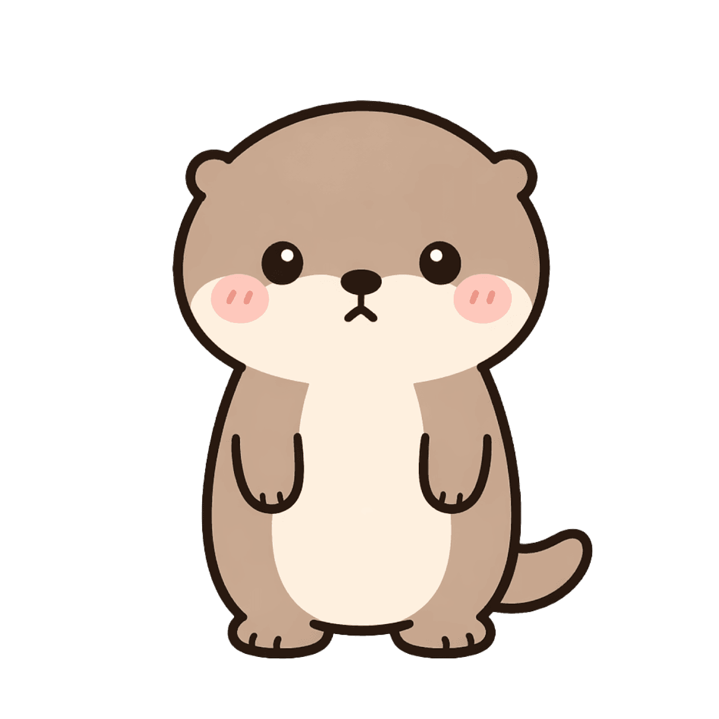 Ollie, a soft 3D sea otter AI virtual pet companion with a calming emotional support style